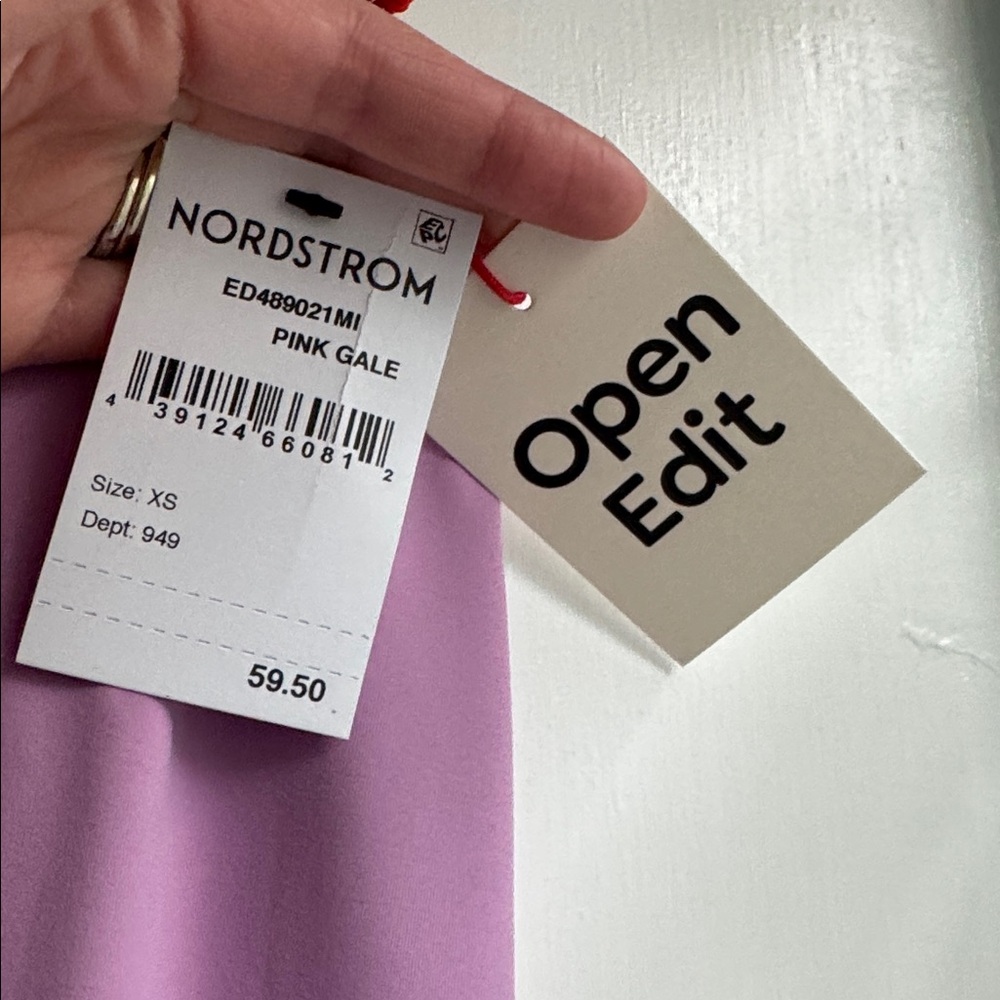 Nordstrom Lilac Pencil Skirt - Picture 2 of 4
